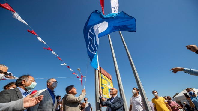 O hedefte önemli adım:  Mavi bayrak  kent merkezine yaklaştı