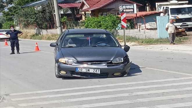 O ilçede bir günde iki feci kaza!