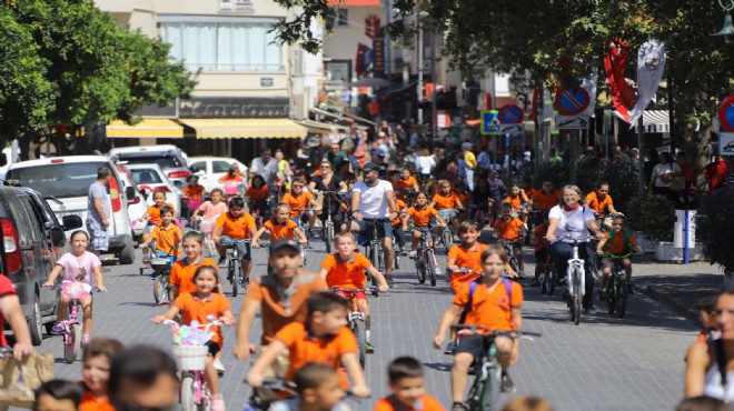 Pedallar Hareketlilik Haftası için döndü