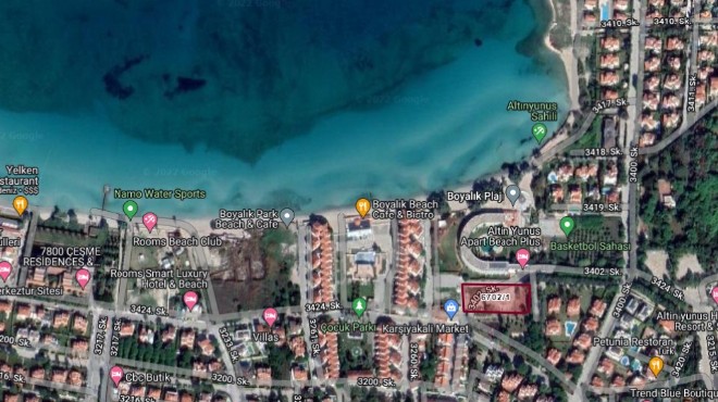 ÖİB den İzmir in cennet köşesinde 2 arazi için satış kararı!