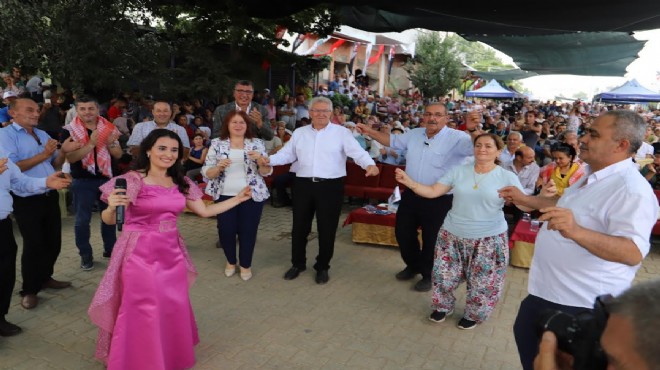 Ödemiş çilek ve barbunya festivali ile şenlendi