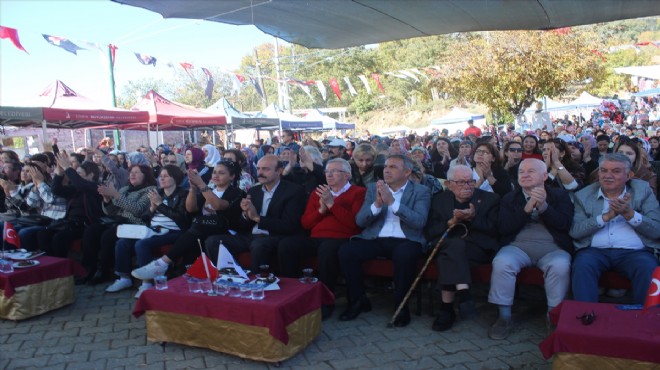 Ödemiş'in kestanesi festivalle tanıtıldı
