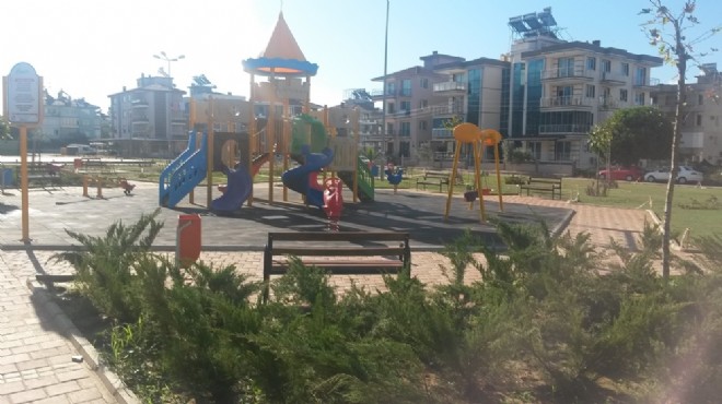 Ödemiş'te 61 park yeniden doğdu!