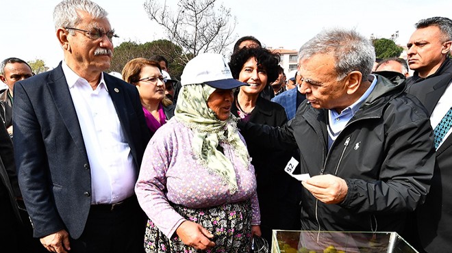 Ödemiş te çifte tören ve  Koca  mesaj: Burası İzmir çukuru... Gelen...