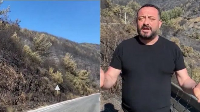 Ödemiş te ormanlar siyaha büründü: Yanacak yer kalmadı!