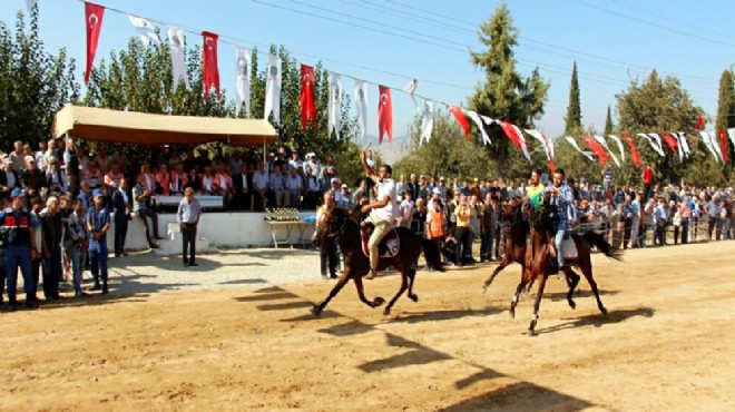 Ödemiş'te 'rahvan' coşkusu: Dört nala şölen!