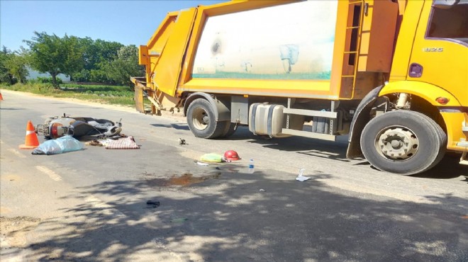Ödemiş'teki trafik kazası: 1 ağır yaralı!