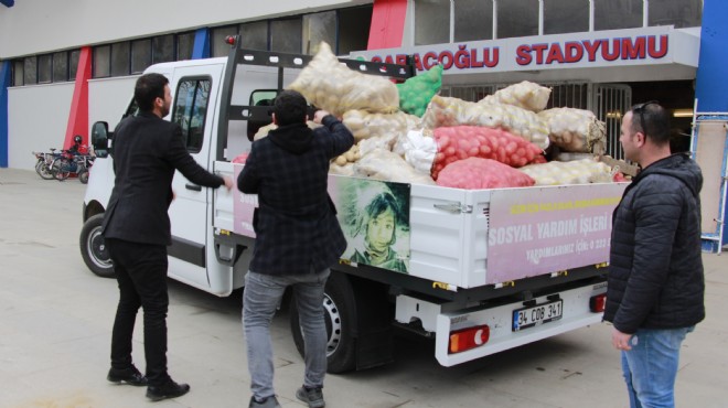 Ödemiş'ten Elazığ ve Malatya'ya yardım eli