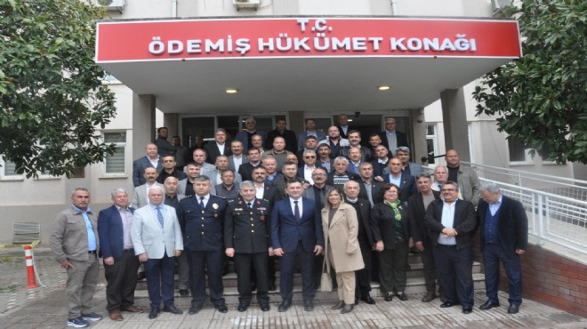 Ödemiş'te bayramlaşma programı