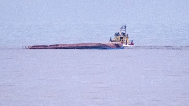 Odessa açıklarında kargo gemisi battı!