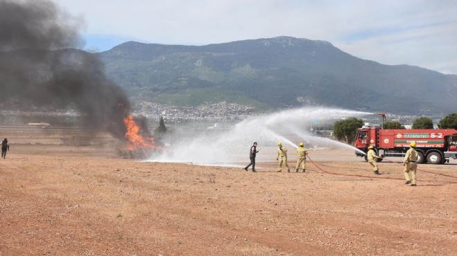 Ormancılardan gerçeğini aratmayan tatbikat!