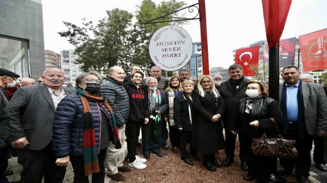 Örnekköylü Huseyin'in adı parkta ölümsüzleşti