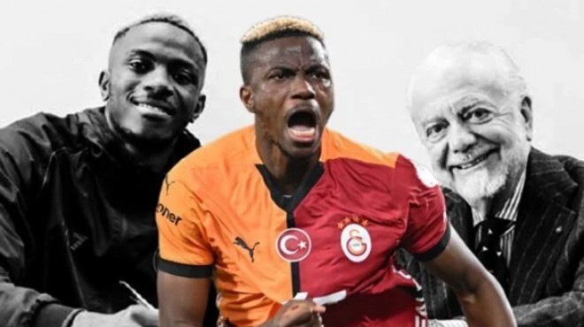 Osimhen transferini canlı yayında açıkladı!