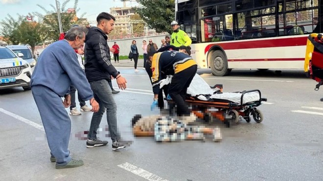 Otobüsün çarptığı kadından acı haber... Sürücü serbest!