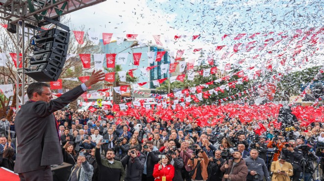 Özel den Ödemiş mesajları: İktidara ekonomi,  Vahdettin  ve  HÜDA PAR  salvosu!