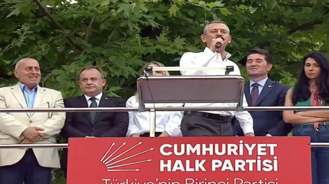 Özel den Trabzon mitingi: İmamoğlu mesajları