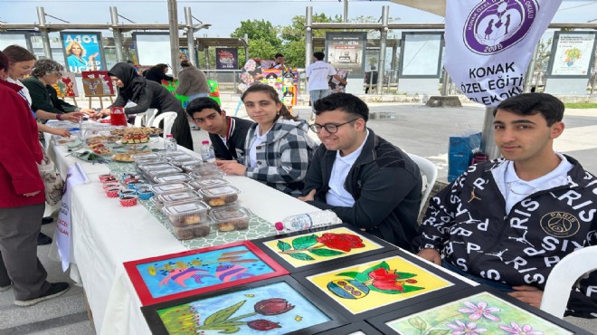 Özel eğitim öğrencilerinden anlamlı sergi:  Meslek Tanıtımı ve Yıl Sonu Sergisi  büyük ilgi gördü