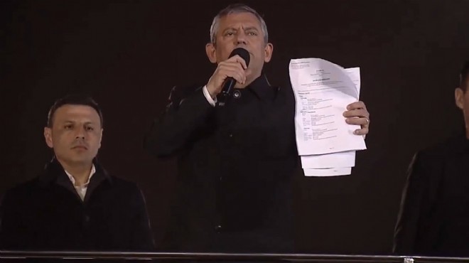 Özel o belgeyi açıkladı, Gürlek e istifa çağrısı yaptı