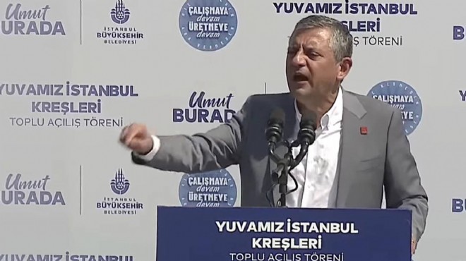 Özgür Özel:  Hapis de yatsak Özgür Çelik le yatarız 