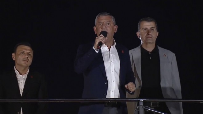 Özgür Özel:  İlk sandığın sonucunu söylüyorum... 