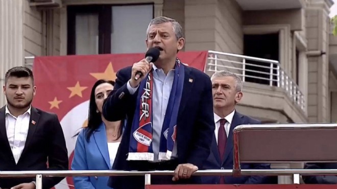 Özgür Özel den Erdoğan a  cunta başı  çıkışı!