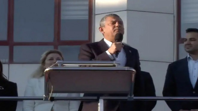 Özgür Özel den Kilis te  iddianame  tepkisi