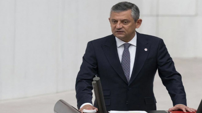 Özgür Özel den Meclis te  çerçeve yasa  açıklaması
