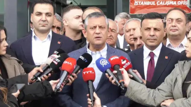 Özgür Özel den  Trump  göndermesi!