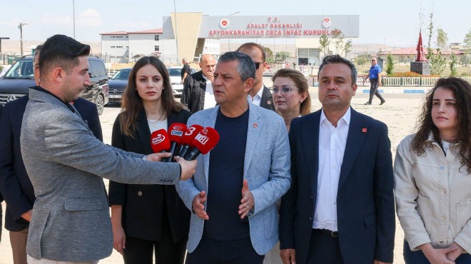 Özgür Özel den tutuklu İpek Elif Atayman a ziyaret