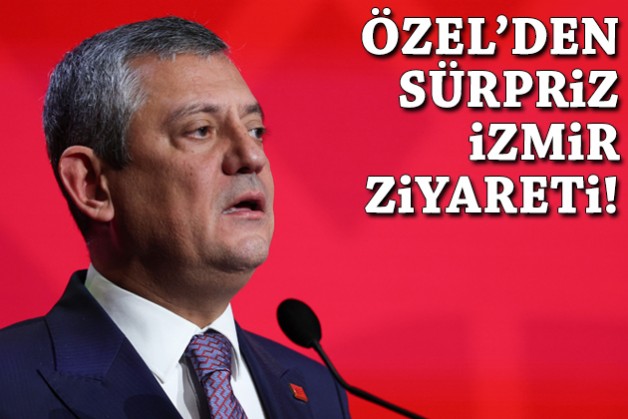 Özgür Özel’den sürpriz İzmir ziyareti!