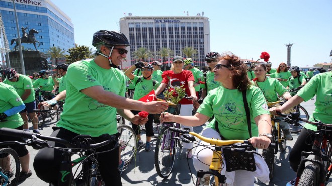 Pedallar anneler için çevrildi