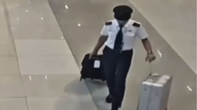 Pilot, valizinde uyuşturucu ile yakalandı!