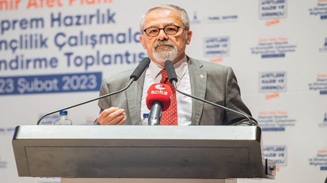 Prof. Dr. Görür'den olası İzmir depremi için büyüklük tahmini