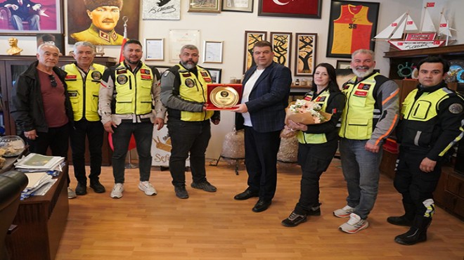 RİEDER Kulübü’nden Yetişkin’e teşekkür ziyareti