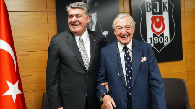 Rahmi Koç tan Beşiktaş ziyareti: Adalı ile görüştü