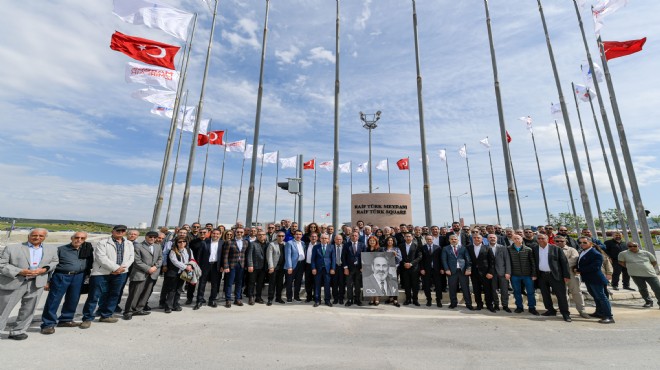 Raif Türk'ün adı Fuarizmir'de yaşatılacak