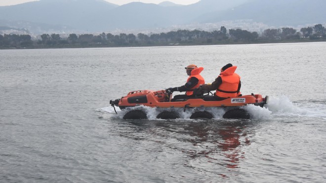 Rekor yağışlar tatbikat planını değiştirdi: İzmir'e 6 ilden takviye