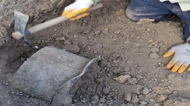 Roma döneminden kaldı: Bergama da 1400 yıllık keşif!