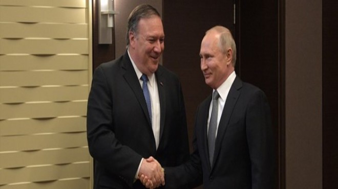 Rusya'da Putin ile Pompeo'dan kritik zirve!