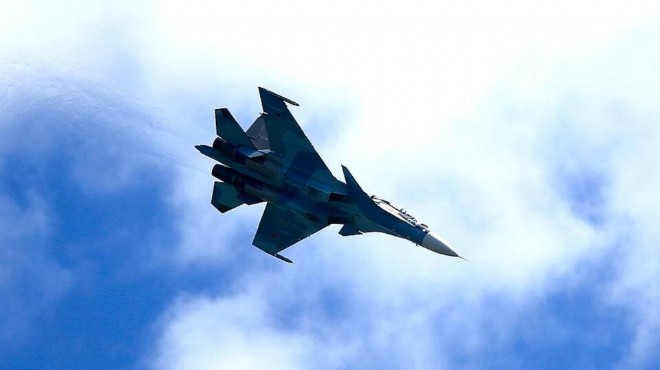 Rusya da  Su-30  tipi savaş uçağı düştü