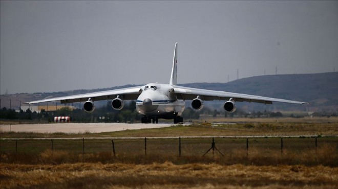 S-400 sevkiyatı: 14. uçak da Mürted'e indi