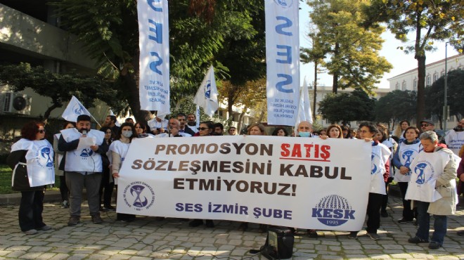 SES'ten promosyon isyanı: Sözleşmeyi kabul etmiyoruz!