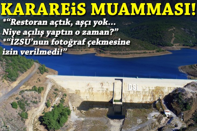 Saatlı'dan 'su krizi' açıklaması: Restoran var, aşçı yok... Niye açılış yaptın o zaman?