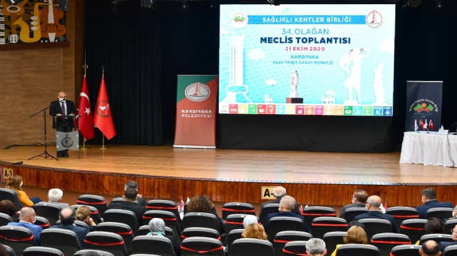 Sağlıklı Kentler Birliği İzmir'de toplandı