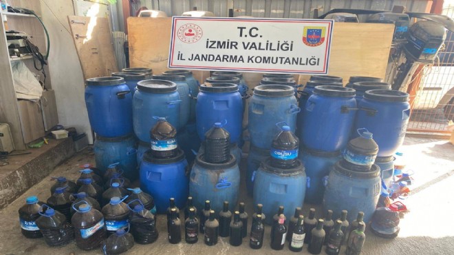 Sahte içki operasyonunda bir çift gözaltına alındı