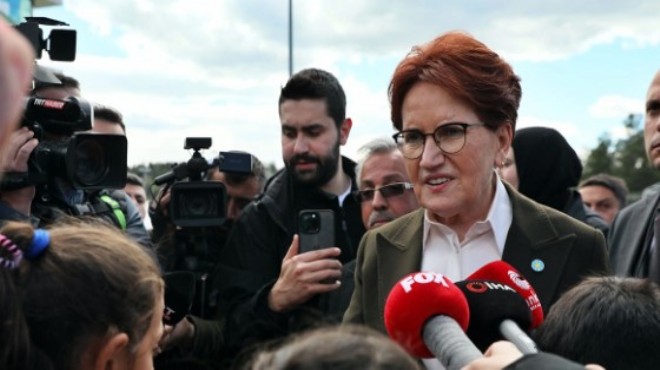 Saldırı sonrası Akşener: Korkmuyorum Recep Bey!