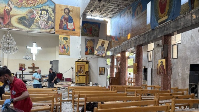 Şam daki kilise saldırısında ölü sayısı 20 yi aştı!