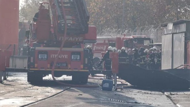 Samsun Limanı nda yağ tankında patlama!