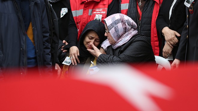 Sancaktepe şehitlerine yürek yakan veda