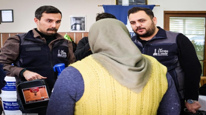 Şap hastalığına karşı sahada önlem: İzmir’de üreticiye hijyen ve bağışıklık kiti desteği